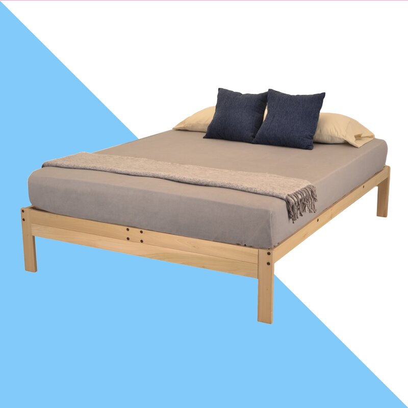 Hashtag Home Warner Solid Wood Platform Bed Reviews Wayfair