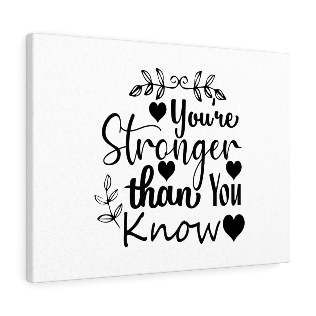 Trinx You're Stronger Than You Know Christian Wall Art Bible Verse
