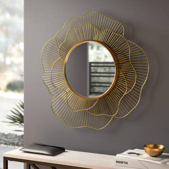Lyle Modern Contemporary Wall Mirror With Shelves Reviews Allmodern