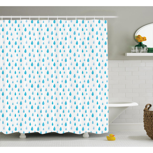 Rain Drop Shower Curtain Wayfair