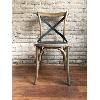 Orren Ellis Helena Metal Square Back Side Chair In Satin Plated Wayfair