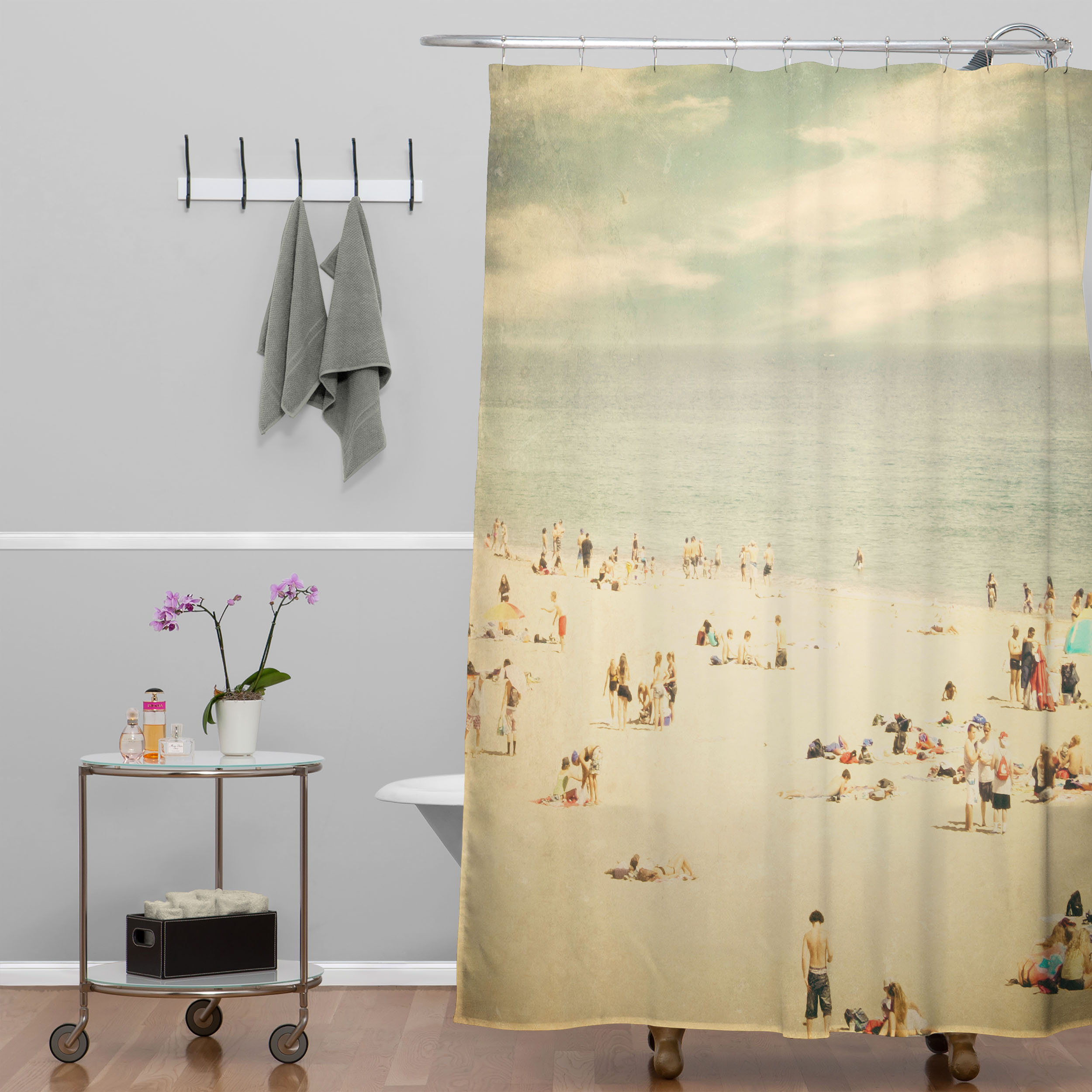 vintage western shower curtains