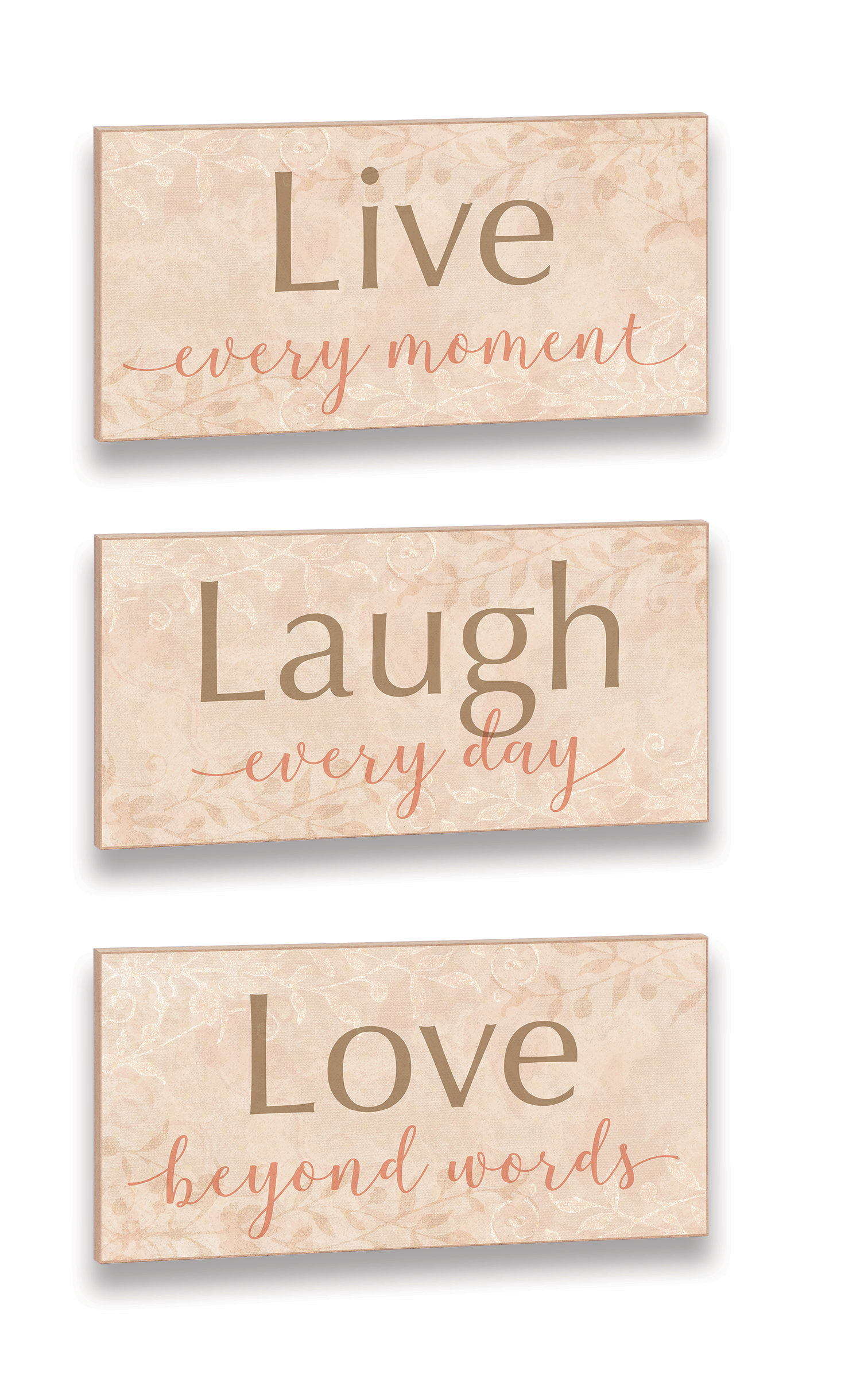 wall decals live love laugh