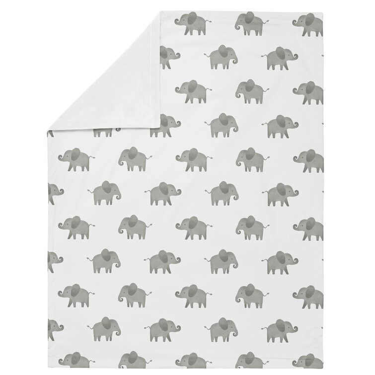 Rainbow Designs EL1448 Elmer Elephant Comfort Blanket 2017 for sale online 