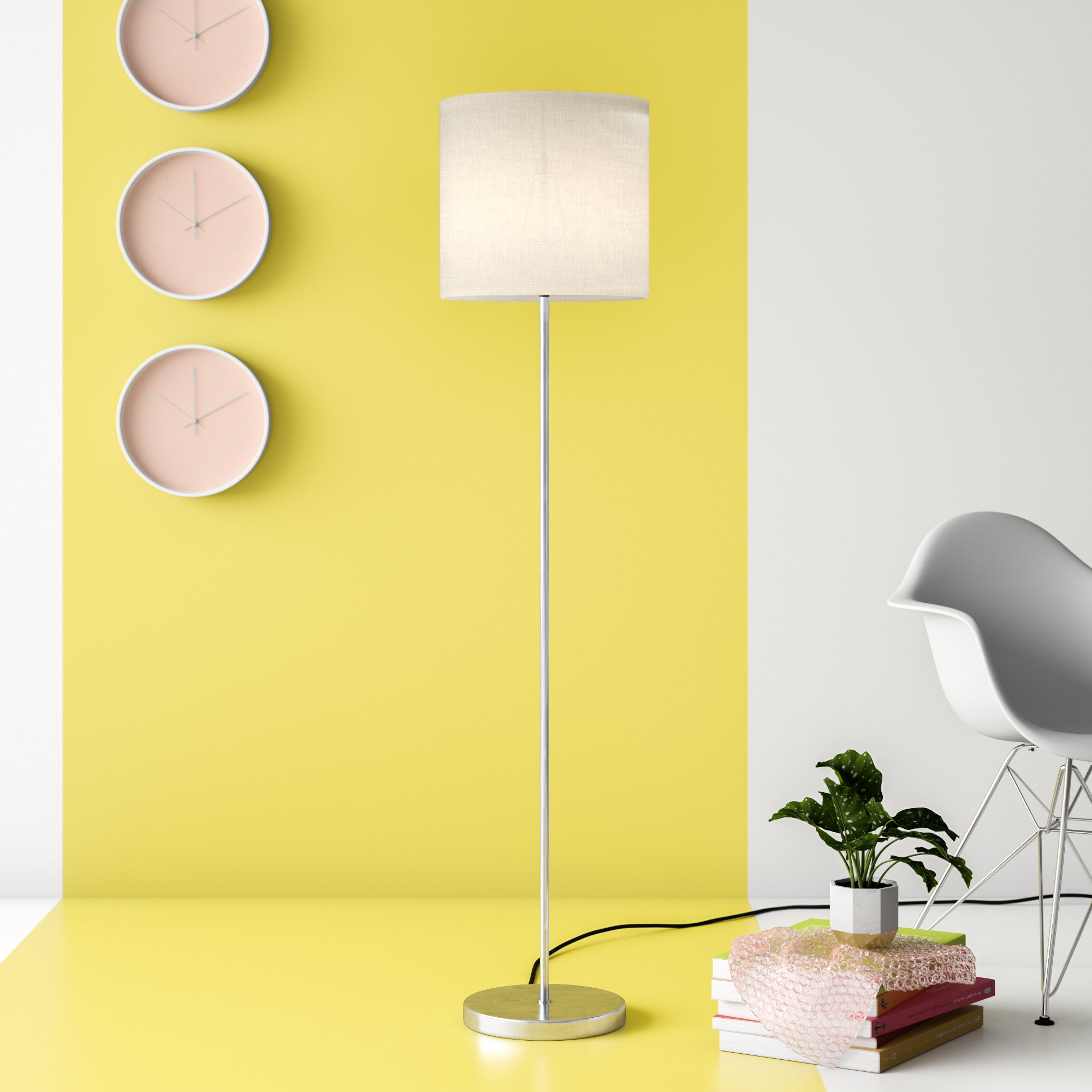 Hashtag Home Garceau 58 Floor Lamp Reviews Wayfair