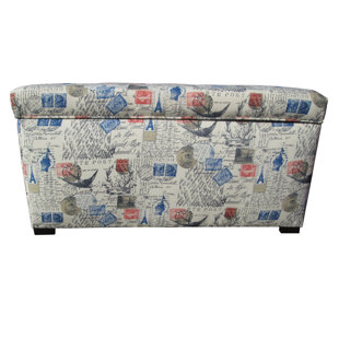 Go to store & view more images Lark Manor Pavot Fabric Storage Bench