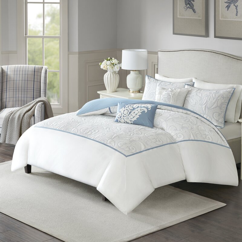 Harbor House Boxton 100 Cotton Duvet Cover Set Reviews Wayfair