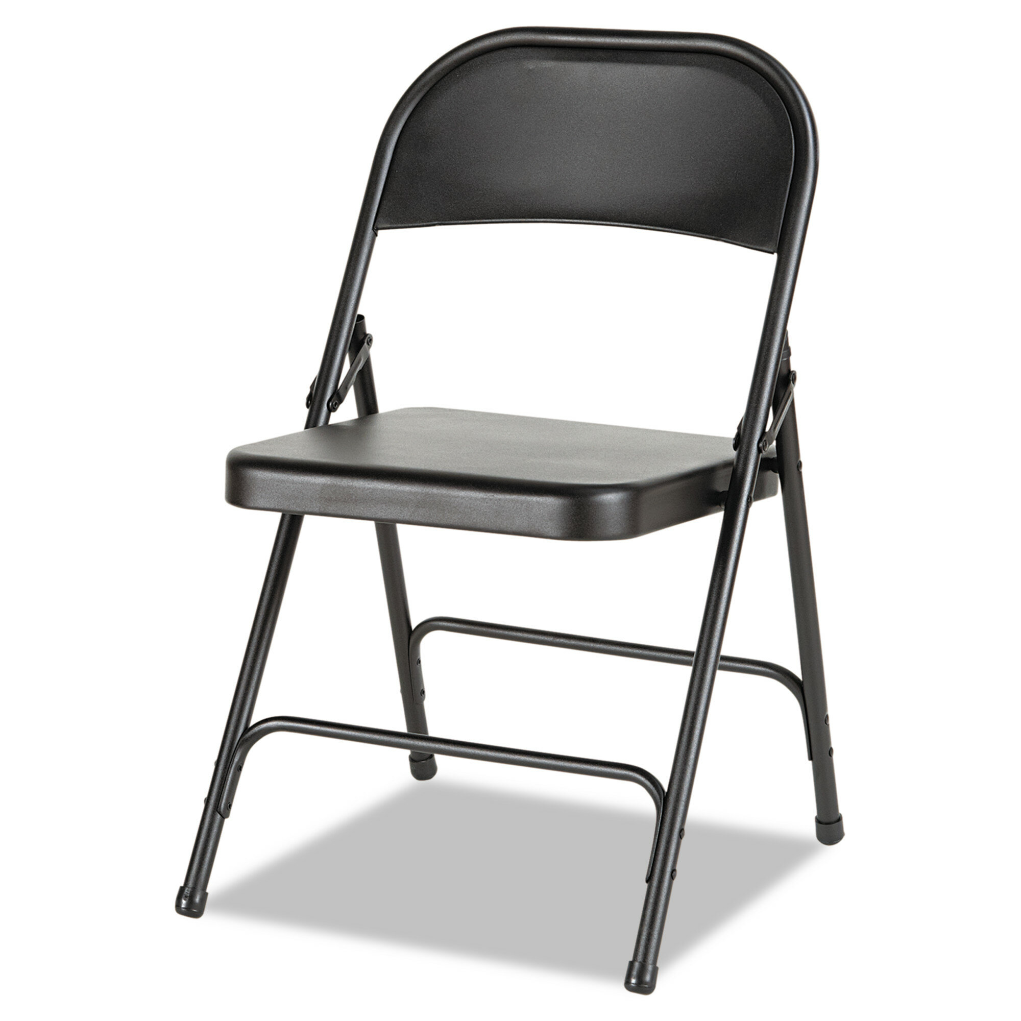 armless folding chair