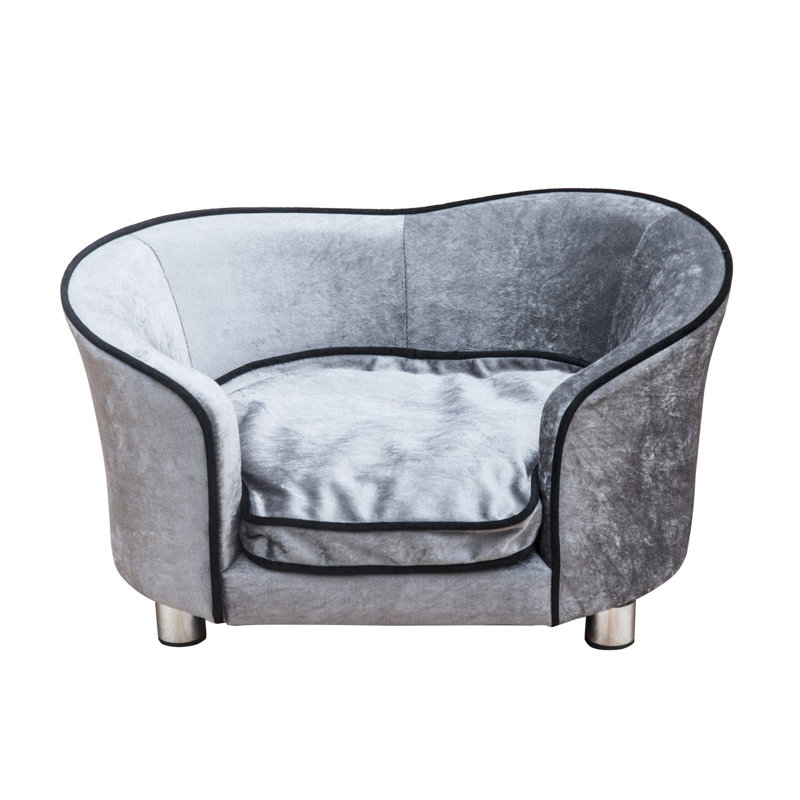 Pawhut Dog Sofa In Light Grey Reviews Wayfair Co Uk Dog Sofa In Light Grey