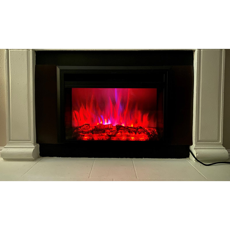 Red Barrel Studio Billie Wall Mounted Electric Fireplace Insert