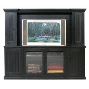 Didier Solid Wood Entertainment Center For TVs Up To 55