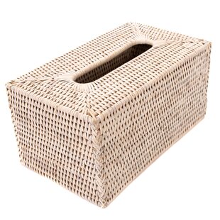 tissue box cover rattan