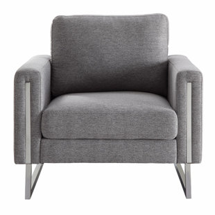 Go to store & view more images Orren Ellis Wheelwright U-Shaped Legs Upholstered Armchair