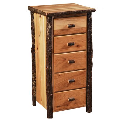 Cleary 5 Drawer Lingerie Chest Loon Peak® Color: Espresso