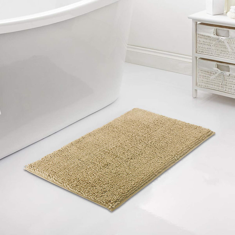 MAYSHINE 17x24 Inches Non-Slip Bathroom Rug Shag Shower Mat Machine Washable Bat MAYSHINE 17x24 Inches Non-Slip Bathroom Rug Shag Shower Mat Machine Washable Bat