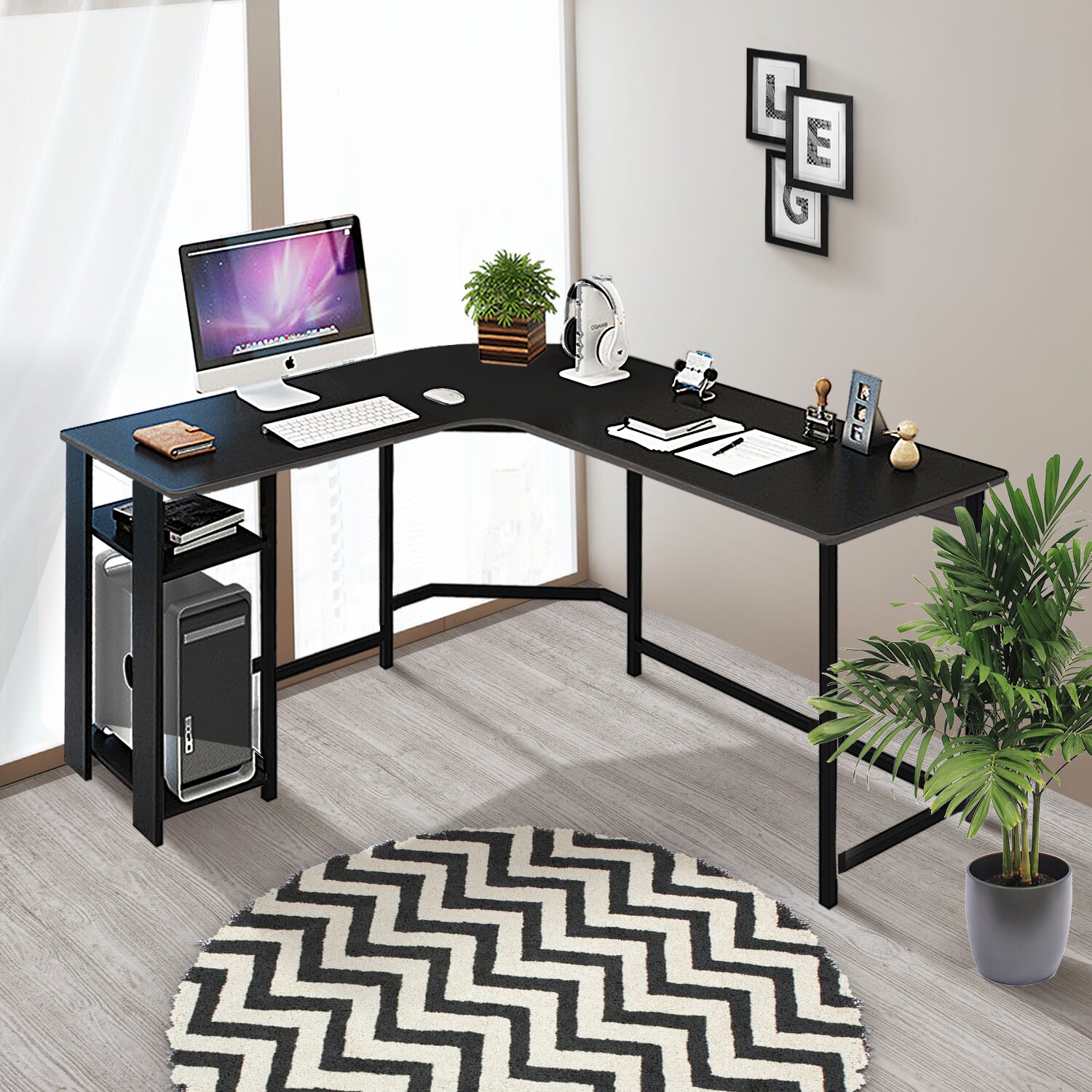 home goods l shaped desk