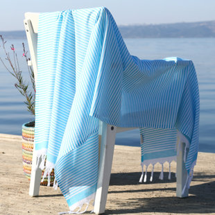 Beach Towels You Ll Love Wayfair Tolman Soft Pestemal Turkish Cotton Beach Towel