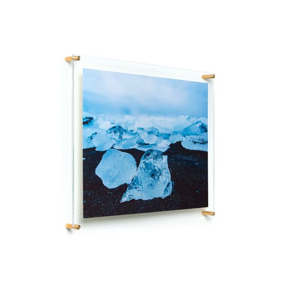 Details about   Free Standing Polished High Clear Acrylic Magnetic Picture/Photo Frames Decors 