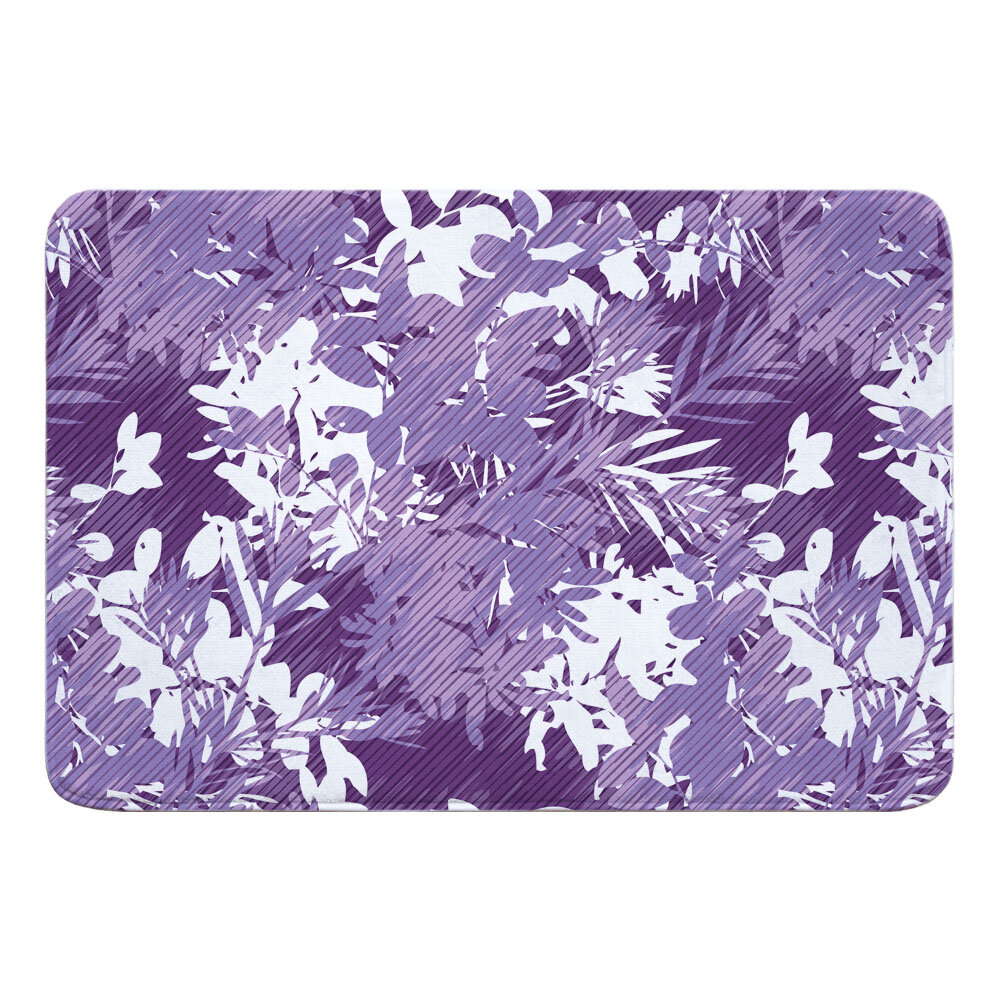Purple Tropical Throw Blanket Purple Floral Blanket Maui Gem Tropical Throw Blanket