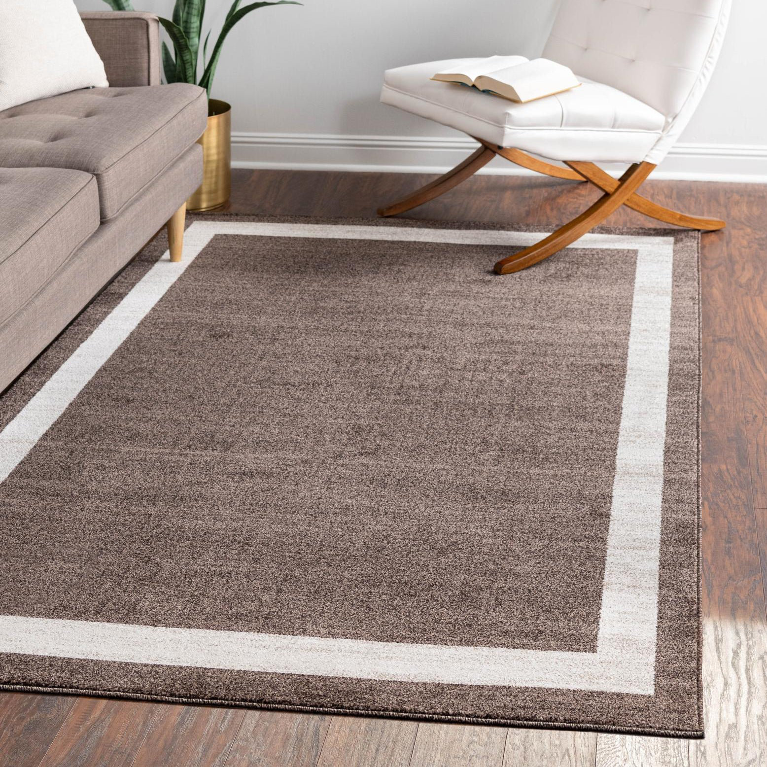 Breakwater Bay Songul Power Loom Performance Brown Rug & Reviews Wayfair