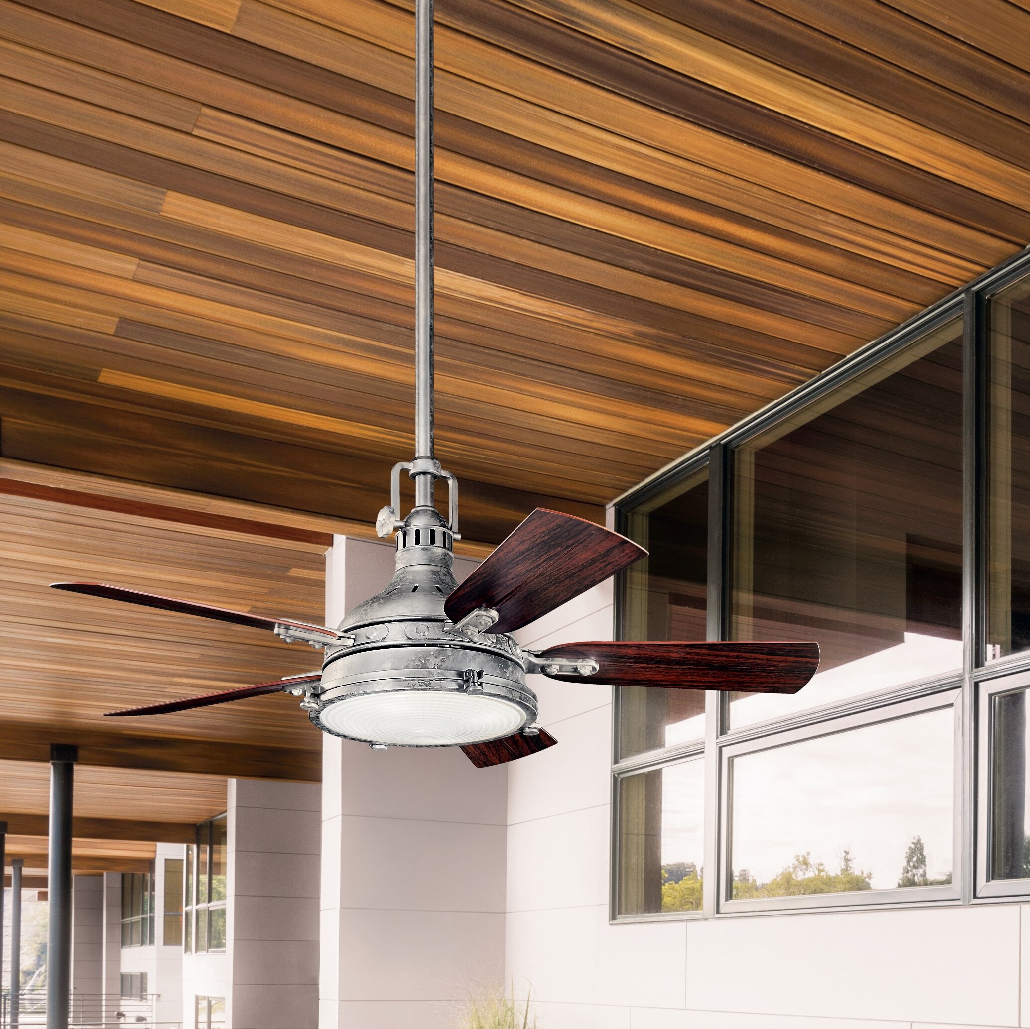 Beachcrest Home 44 Dov 5 Blade Outdoor Ceiling Fan Reviews