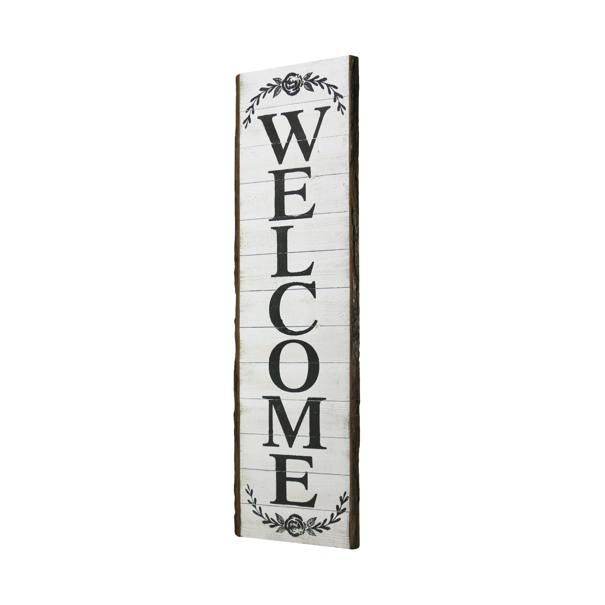 Winston Porter Vertical Welcome Sign For Front Porch Wall Decor