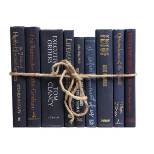 Decorative Blue Books Wayfair