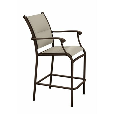 Sorrento 29 Patio Bar Stool Tropitone Frame Color Greco Fabric