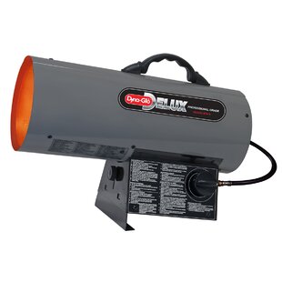 40,000 BTU Portable Propane Forced Air Utility Heater With Continuous Electronic Ignition By Dyna-Glo