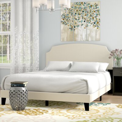 Melo Upholstered Standard Bed Andover Mills Size Queen Color