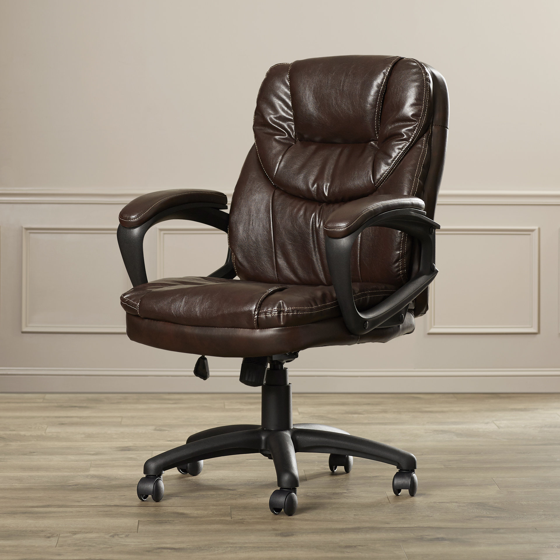 Charlton Home Musgrove Mid Back Desk Chair Reviews Wayfair