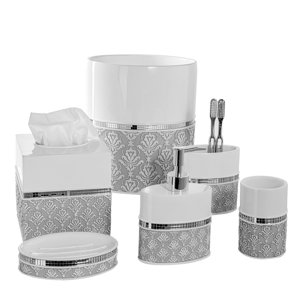 6 Piece Bathroom Accessory Set