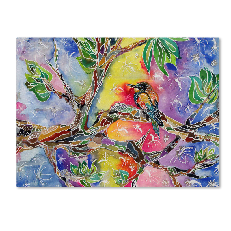 East Urban Home Easy On Sunday Morning Print On Wrapped Canvas