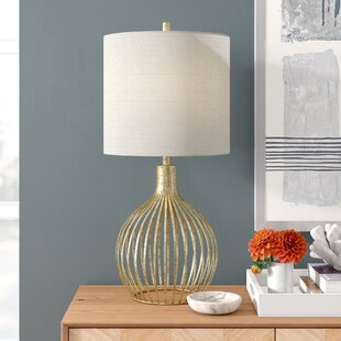 gold side table lamps