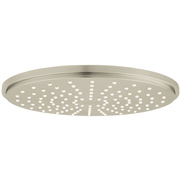 Grohe Multi Function Rain Shower Head With Speedclean Nozzles And