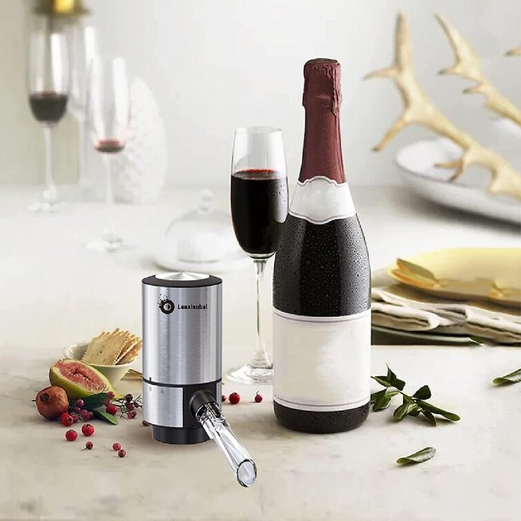 With Gift Boxes Premium Red Wine Pourer Portable Wine Spout Aerator SET OF 6 