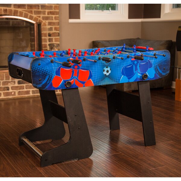 Hathaway Gladiator Folding Foosball Table 48 Foldable Space Saving BG1148F for sale online 