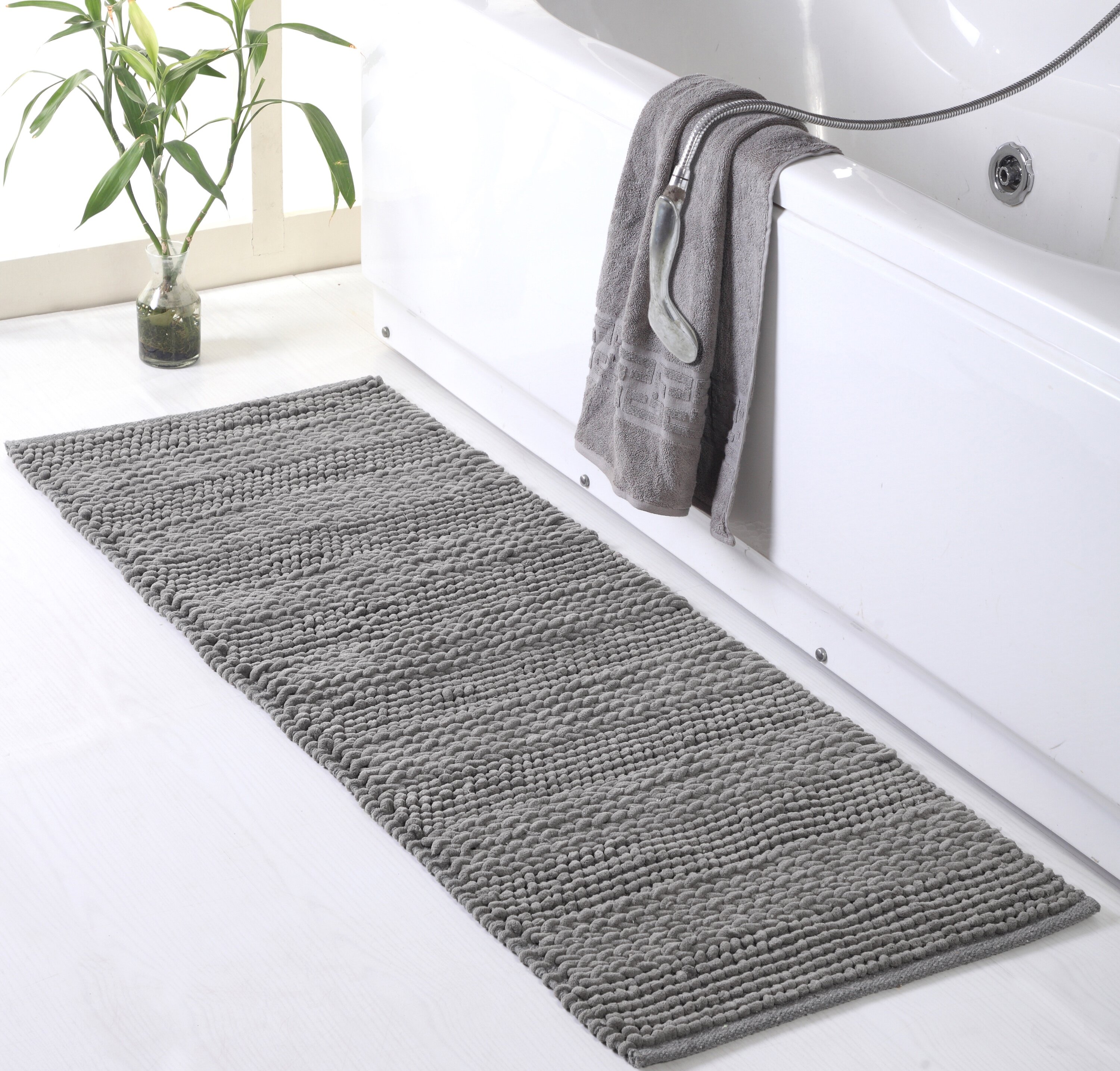 large square bath mat