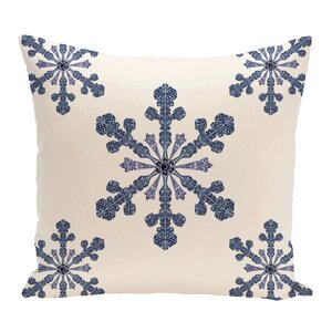 Hume Holiday Print Throw Pillow