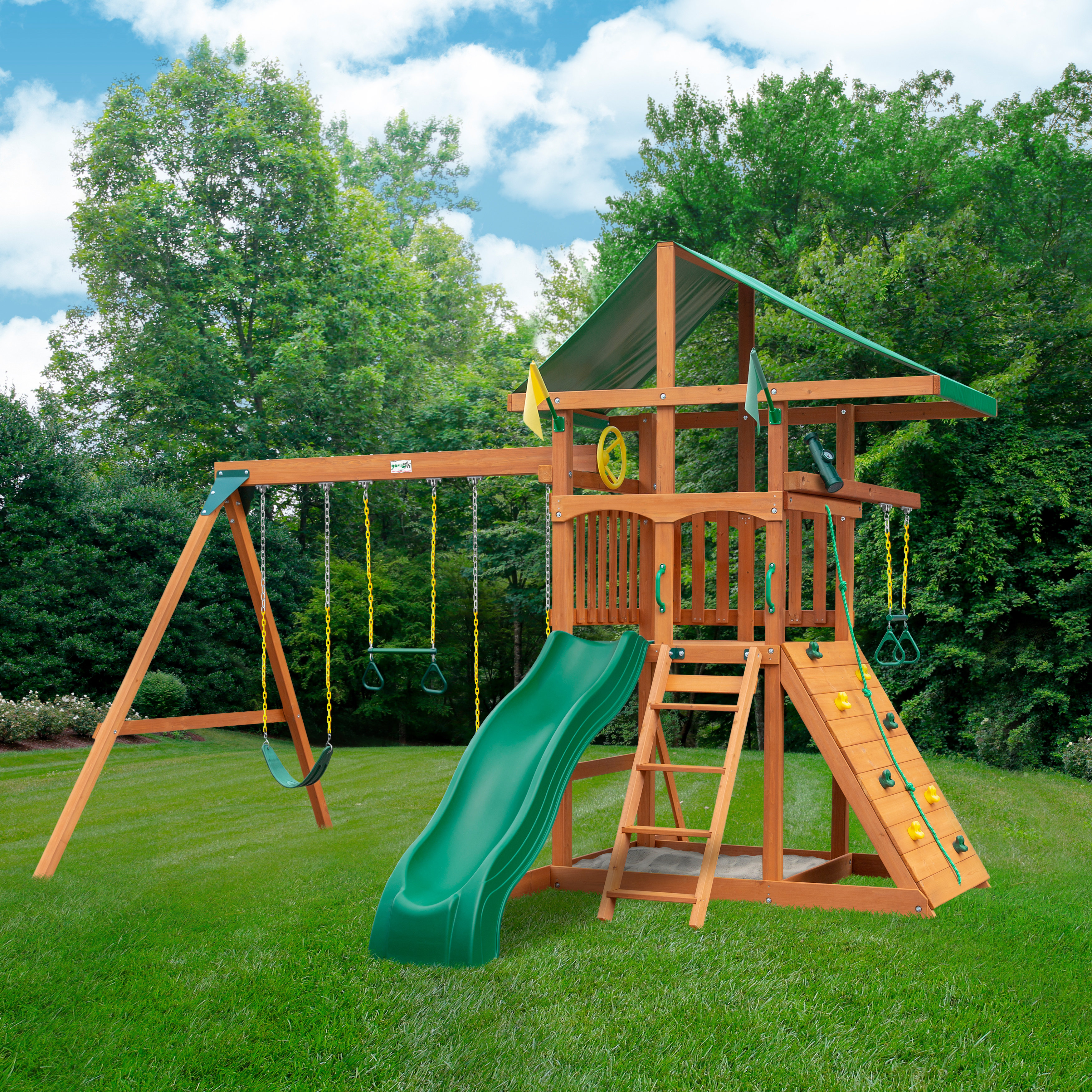 Gorilla Playsets Avalon Swing Set with 