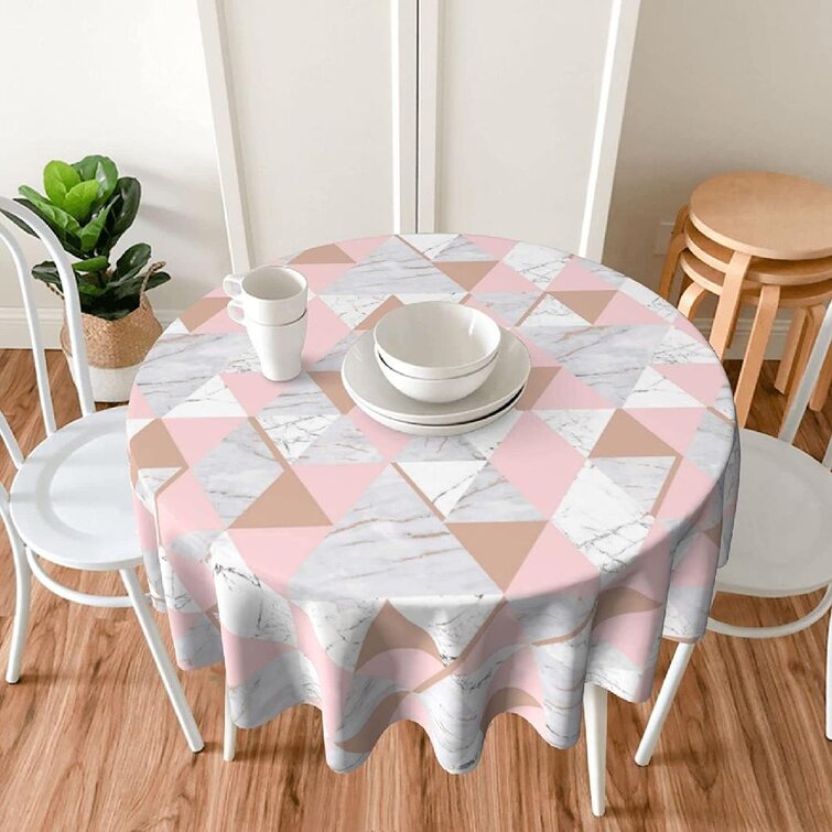 Round Table Cover Table Cloth Protector Dining Room Tablecloth For Wedding Party 