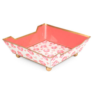 Bathroom Napkin Tray Wayfair Leopard Tail Napkin Tray
