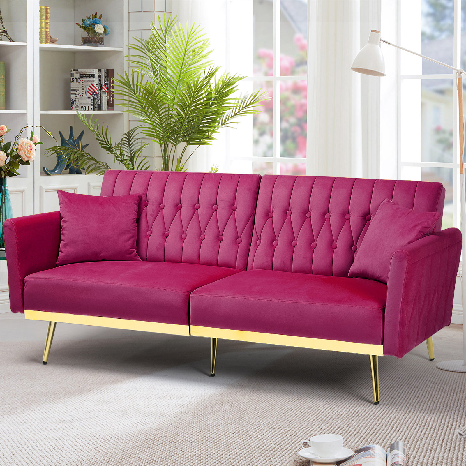 Everly Quinn Somiya 68.5'' Upholstered Sofa & Reviews | Wayfair