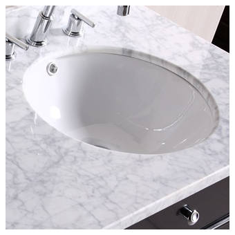 Royalpurplebathkitchen Ceramic Circular Undermount Bathroom Sink With Overflow Wayfair