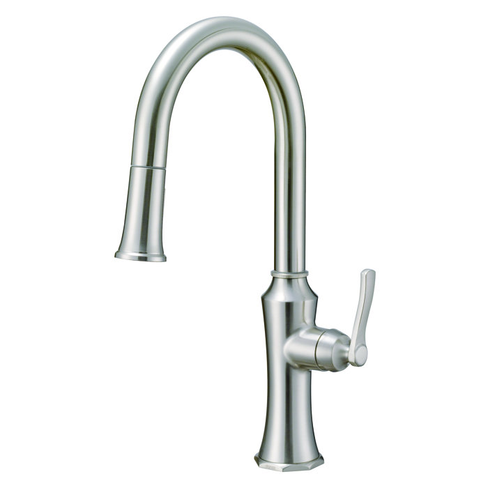 Danze Draper Pull Down Single Handle Kitchen Faucet Wayfair