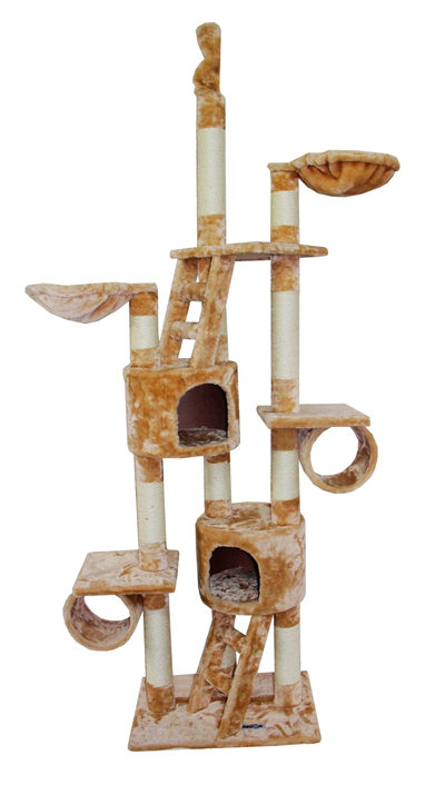cat tree kitty mansions