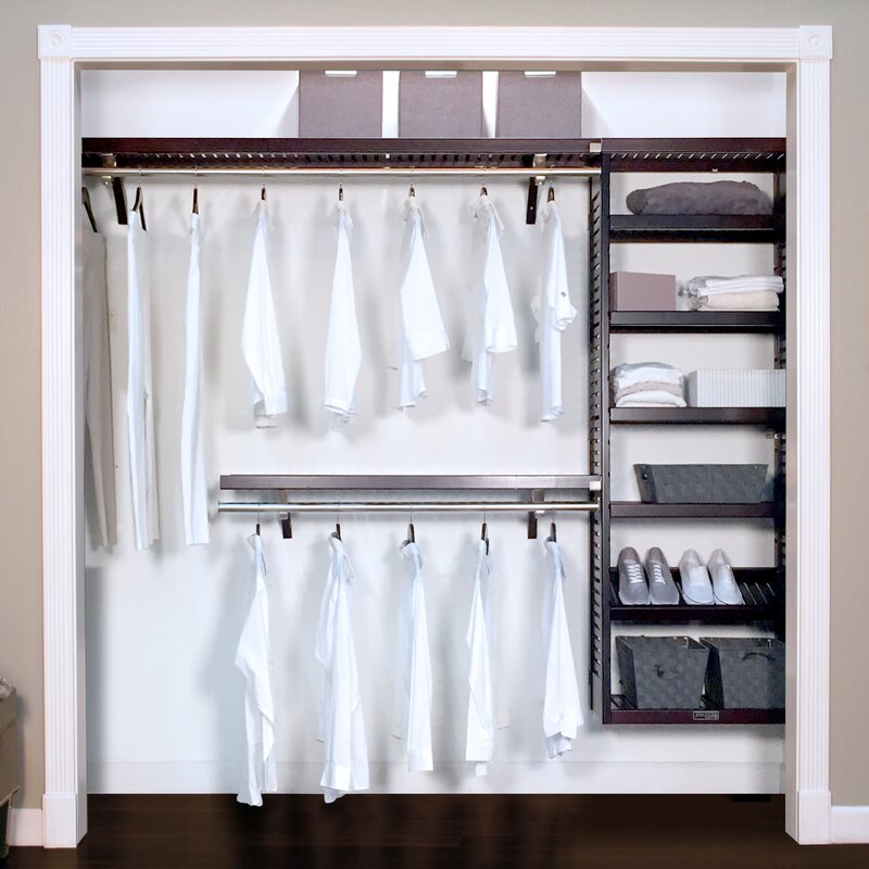 John Louis Home Woodcrest Closet System Reach-In Sets & Reviews | Wayfair