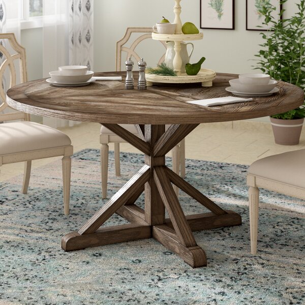 One Allium Way Wrens Dining Table & Reviews | Wayfair