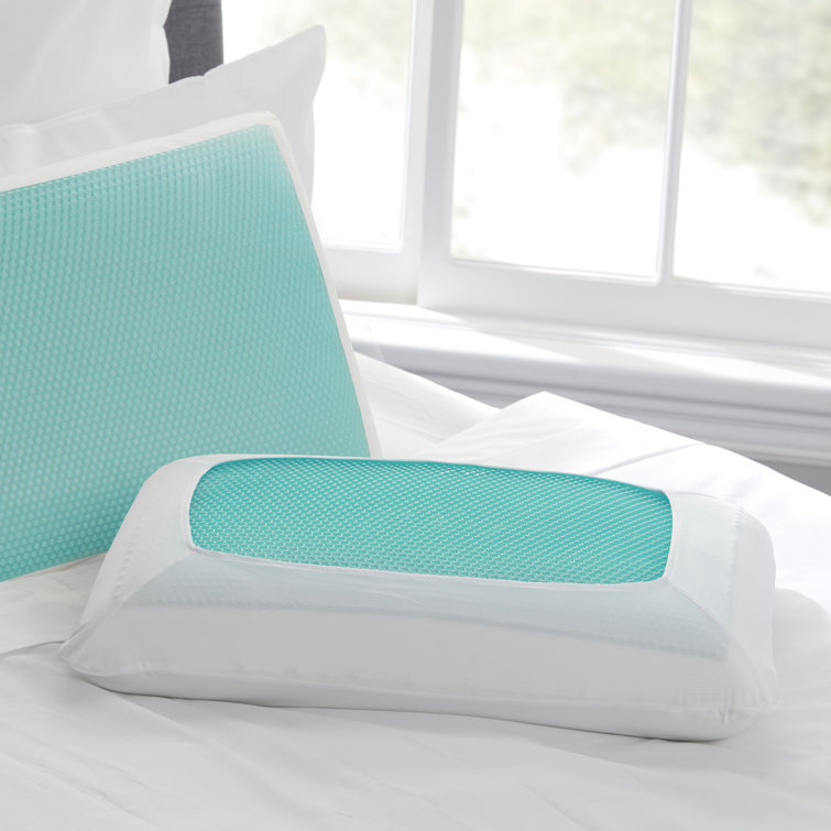 sealy memory foam pillow with cooling gel