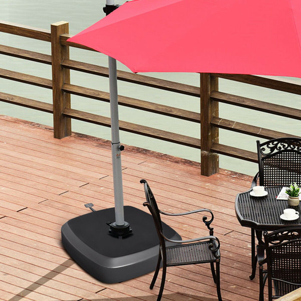 patio umbrella base with wheels